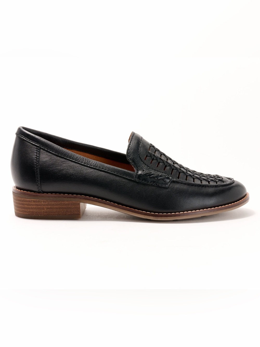 Earth Women's Elona Woven Slip-on Loafers in Black, Size 11, NEW in Box